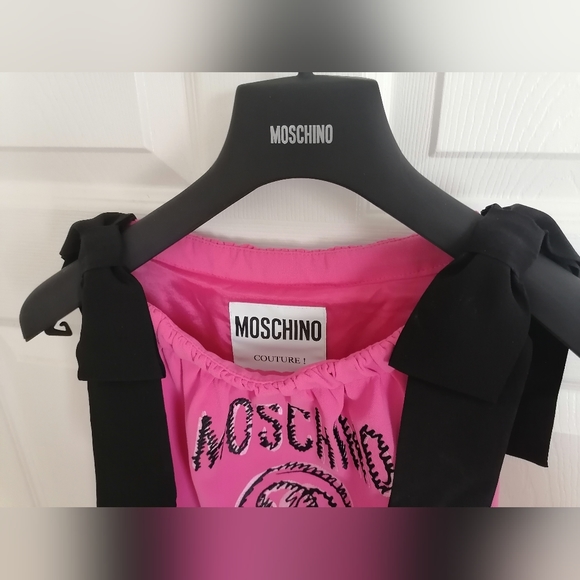 Moschino Tie Shoulder Dress - Picture 3 of 5